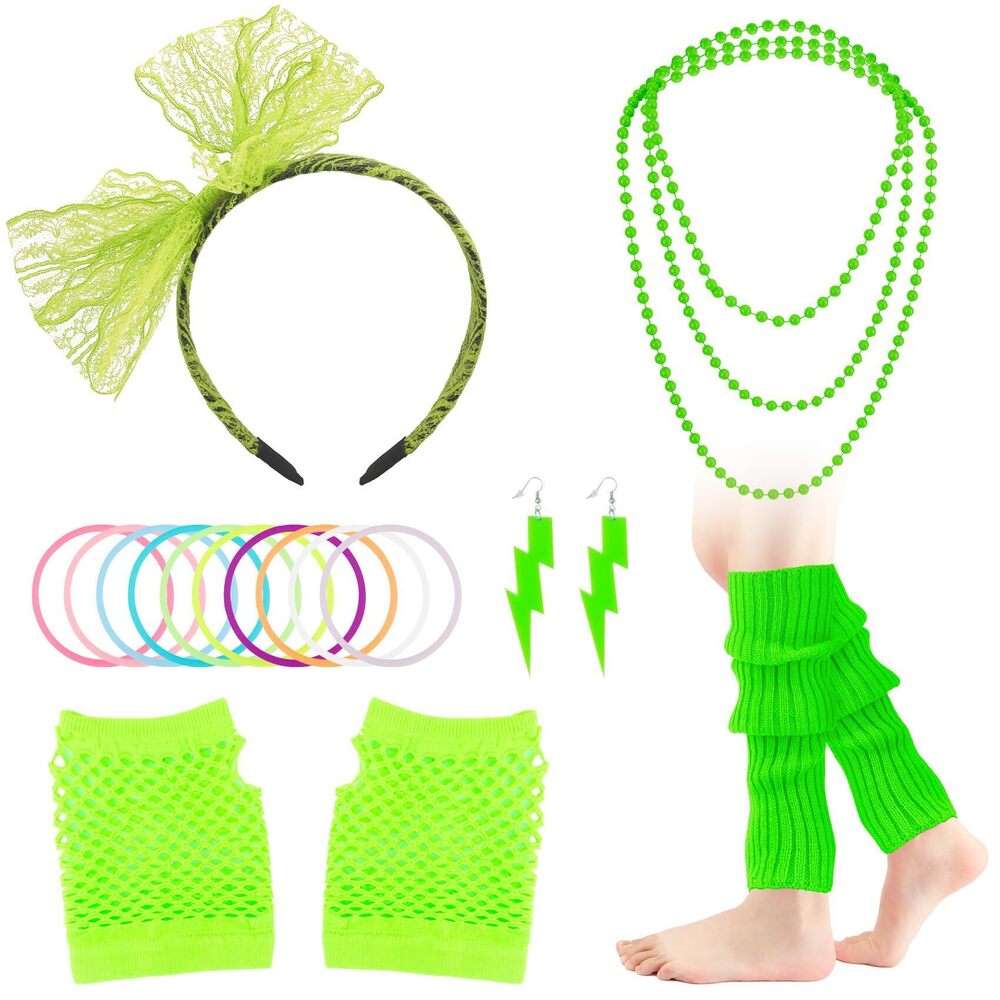 5957 80s Accessoriess For Women,Halloween Costumes